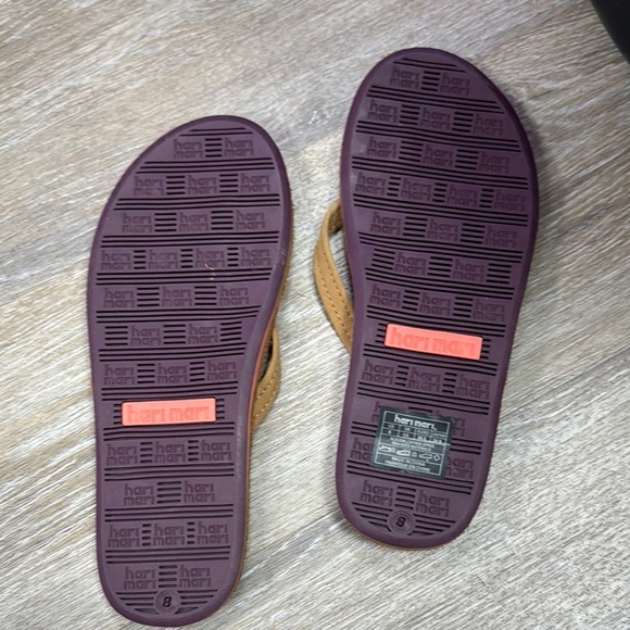Harman Tan Flip Flops - Picture 3 of 3